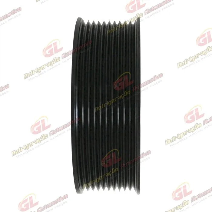 Polia do Compressor Sanden 7H15 RC.600.290/ RC.600.350 Caminhão Scania 2012> 10pk 120mm — foto 5