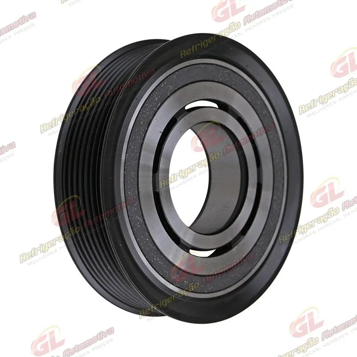 Polia Do Compressor Denso 10S15 Toyota Hilux SW4 / SRV 2005> Honda New Civic ESX / LXS 7PK 125mm — foto 3