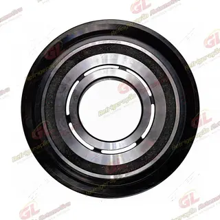 Polia do Compressor RC.600.039 10PA15C Caminhão Mercedes Benz Atron/ Axor/ Actros 2729/ 2831/ 2841/ 2844/ 4844 Ano 2015> - 24 Volts Polia 8pk 130mm