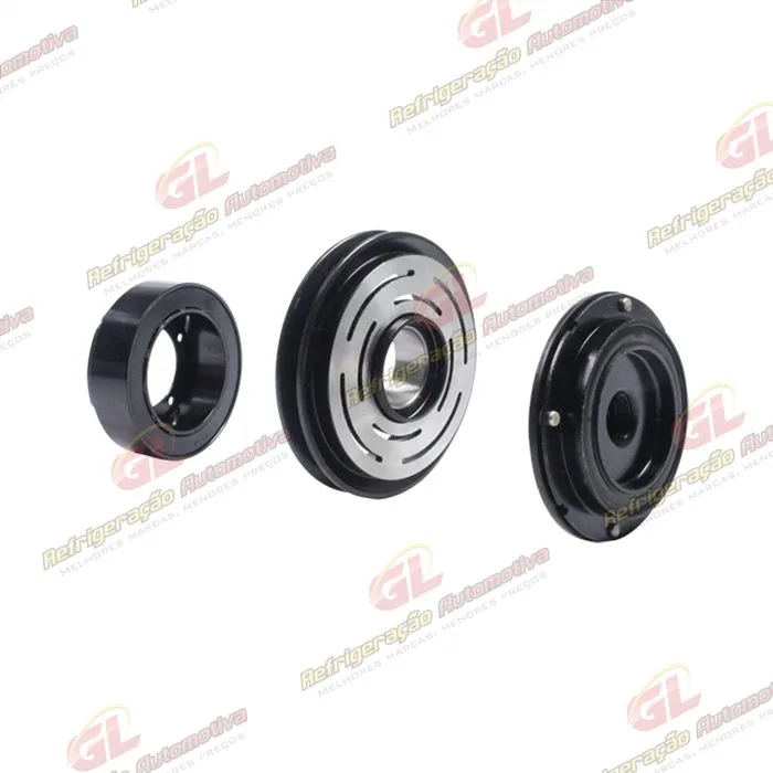 Conjunto de Embreagem do Compressor Denso 6P148 - 12 Volts Polia 1A 142mm OEM: 3013