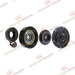 Conjunto de Embreagem do Compressor Denso 10PA17 Máquina John Deere - 12 Volts Polia 8pk 145mm OEM: RE52508/ DQ51064