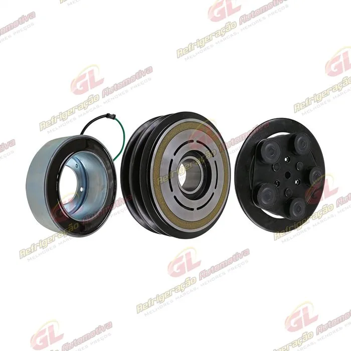 Conjunto de Embreagem do Compressor RC.600.461 Seltec/ Zexel TM31HD - 24 Volts Polia 2B 158mm