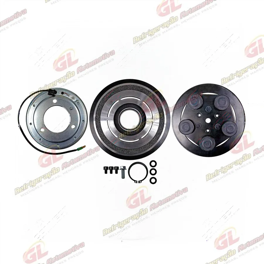 Conjunto de Embreagem do Compressor Seltec/ Zexel TM31HD - 12 Volts Polia 2B 157mm