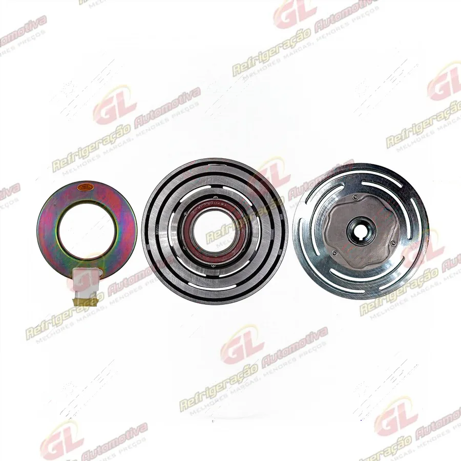 Conjunto de Embreagem do Compressor Harrison Chevrolet S10/ Blazer V6 4.3 12 Volts Polia 6pk 130mm