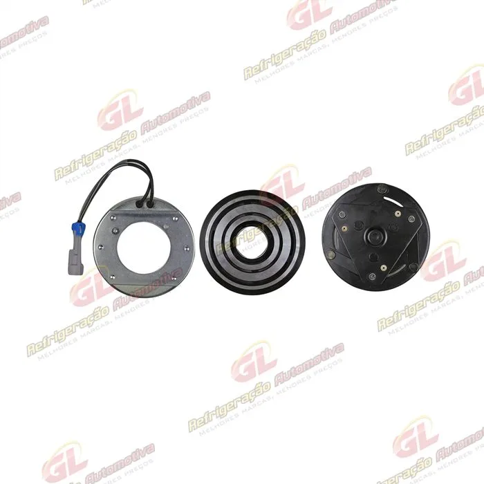 Conjunto de Embreagem do Compressor Delphi CVC Celta 12 Volts Polia 6pk 113mm OEM: 63313214 — foto 3