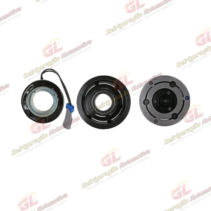 Conjunto de Embreagem do Compressor Delphi CVC Celta 12 Volts Polia 6pk 113mm OEM: 63313214 — foto 4