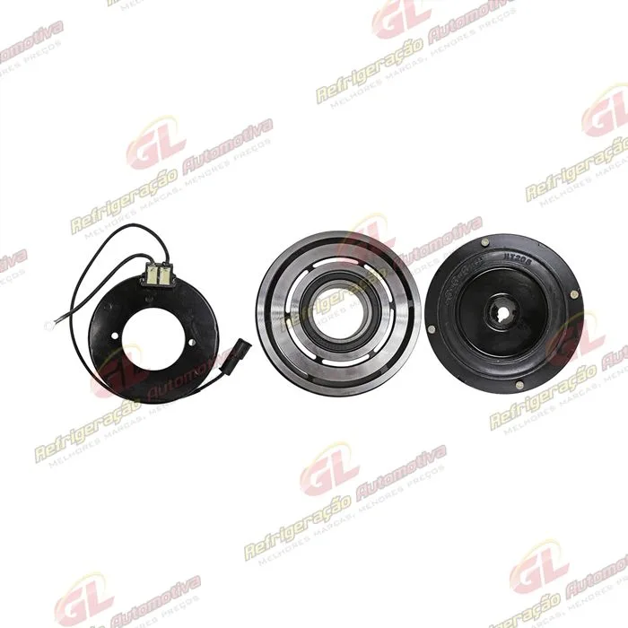 Conjunto de Embreagem do Compressor Denso 6P148/ 10P15 - 12 Volts Polia 6pk 124mm — foto 3