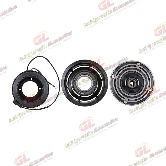 Conjunto de Embreagem do Compressor Denso 6P148/ 10P15 - 12 Volts Polia 6pk 124mm — foto 4