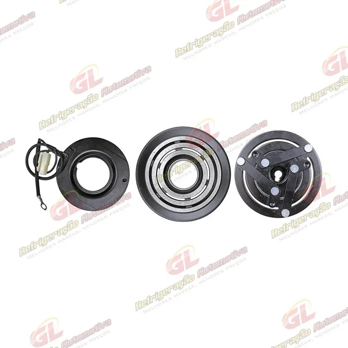 Conjunto de Embreagem do Compressor Denso 10P08 - 12 Volts Polia 6pk 120mm — foto 3