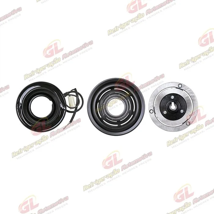 Conjunto de Embreagem do Compressor Denso 10P08 - 12 Volts Polia 6pk 120mm — foto 4