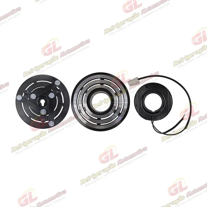 Conjunto de Embreagem do Compressor Denso 10P08 12 Volts 6pk 110mm