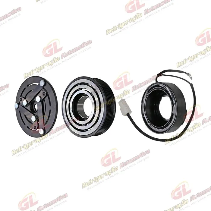 Conjunto de Embreagem do Compressor Denso 10P08 12 Volts 6pk 110mm — foto 2