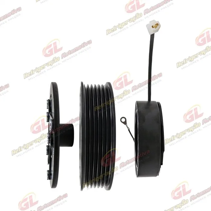 Conjunto de Embreagem do Compressor Denso 10P08 12 Volts 6pk 110mm — foto 3