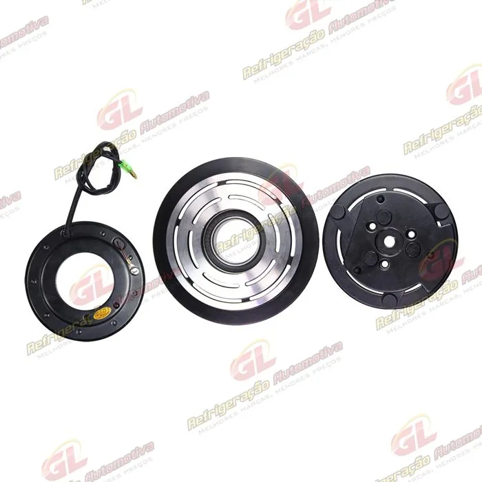 Conjunto de Embreagem do Compressor Sanden 7H15 12 Volts Polia 2A 132mm — foto 2