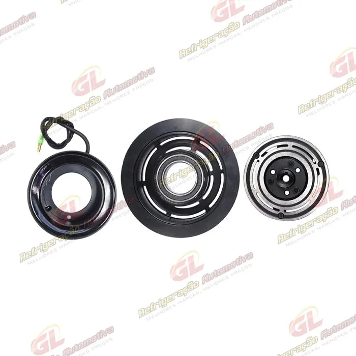 Conjunto de Embreagem do Compressor Sanden 7H15 12 Volts Polia 2A 132mm — foto 3