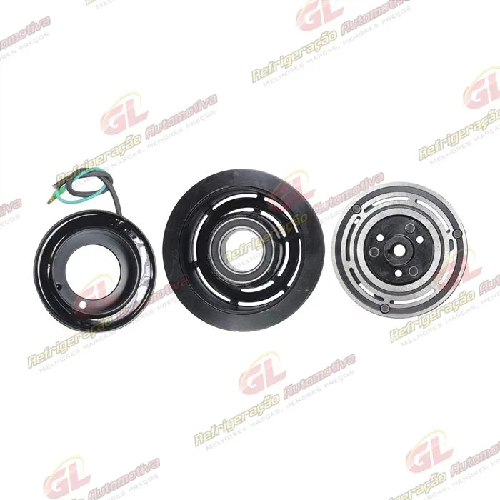 Conjunto de Embreagem do Compressor Sanden 7H15 24 Volts Polia 2A 132mm — foto 3