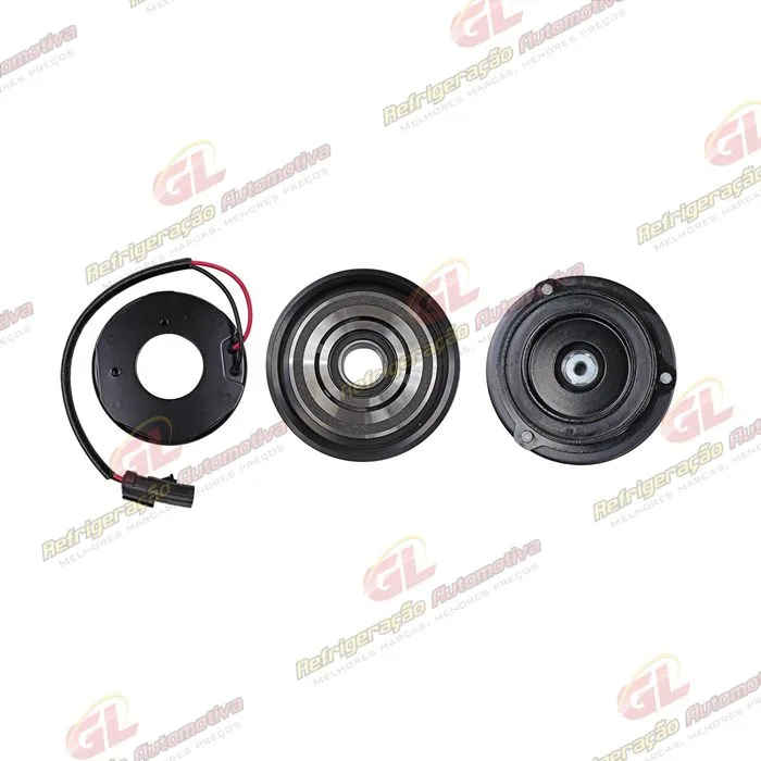 Conjunto de Embreagem do Compressor Denso 10PA17 - 12 Volts Polia 6pk 134mm