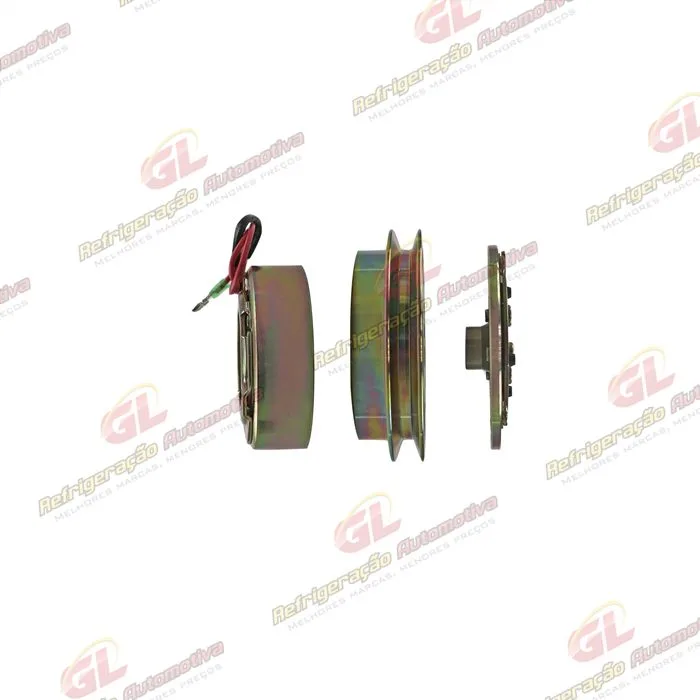Conjunto de Embreagem do Compressor 7B10 - 12 Volts Polia Canal 1A 115mm — foto 5