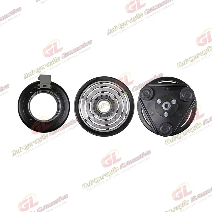 Conjunto de Embreagem do Compressor Fic FS10/ FX15/ HS15 Ranger/ F250 Gasolina/ Ecosport 12 Volts 6pk 148mm Para Compressor Original — foto 5