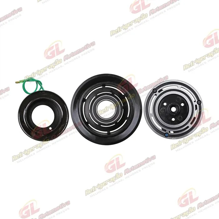 Conjunto de Embreagem do Compressor Sanden 7H15 - 24 Volts Polia 8pk 136mm — foto 4