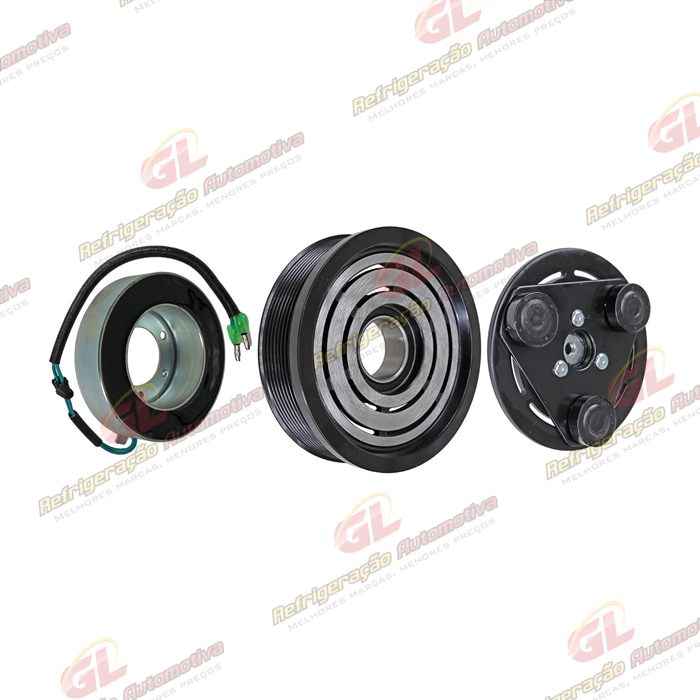 Conjunto de Embreagem do Compressor Seltec TM21HD Tama - 24 Volts 8pk 141mm