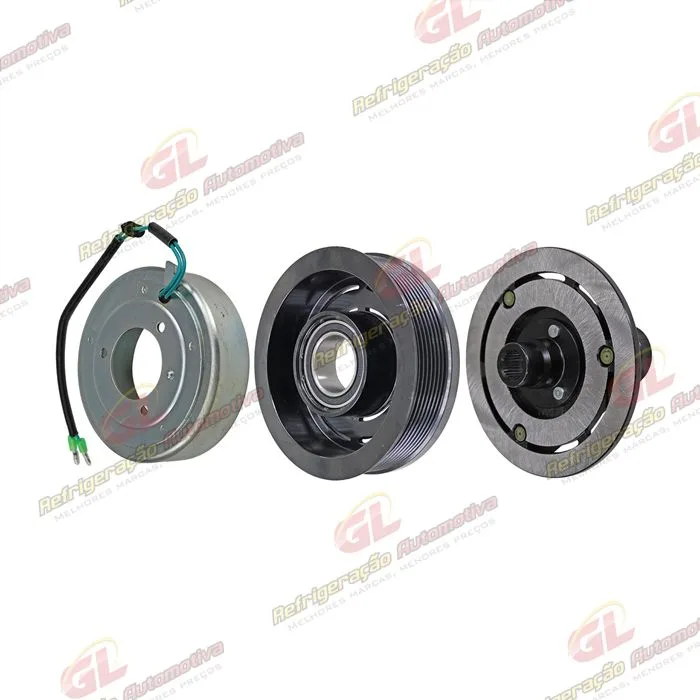 Conjunto de Embreagem do Compressor Seltec TM21HD Tama - 24 Volts 8pk 141mm — foto 2