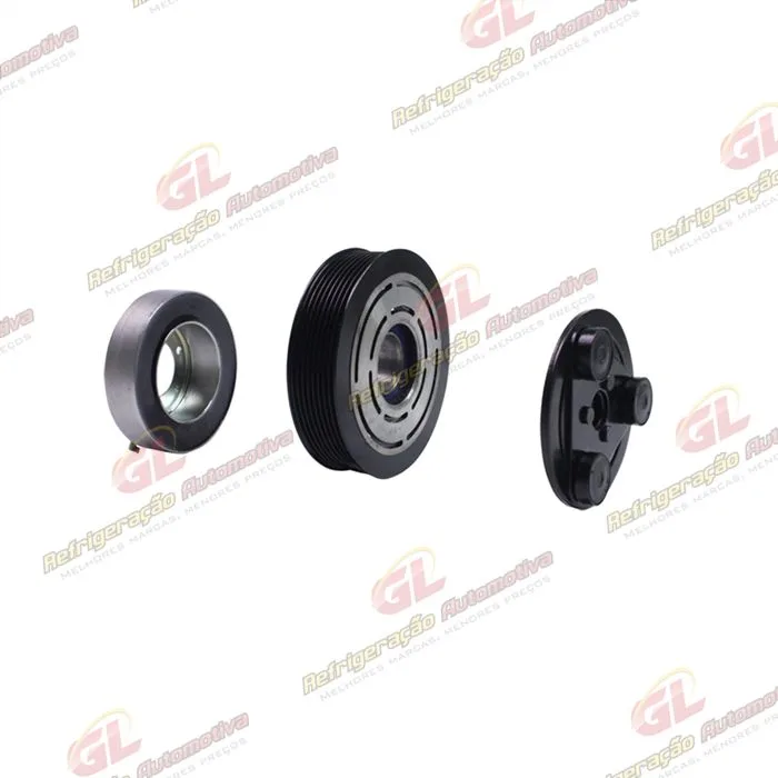 Conjunto de Embreagem do Compressor Seltec TM21HD Tama 12 Volts Polia 8pk 141mm
