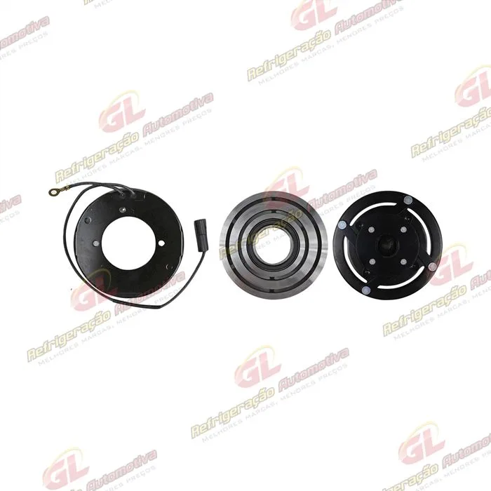 Conjunto de Embreagem do Compressor Denso 10P15 - 12 Volts Polia 8pk 123mm — foto 3