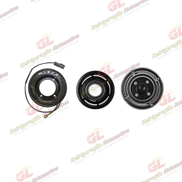 Conjunto de Embreagem do Compressor Denso 10P15 - 12 Volts Polia 8pk 123mm — foto 4