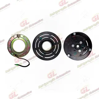 Conjunto de Embreagem do Compressor Sanden TRS90 RC.600.089 Honda Accord / Jac J3 - 12 Volts Polia 5pk 106mm