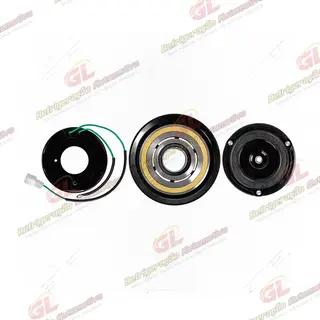 Conjunto de Embreagem do Compressor RC.600.268 7SBU16C Caminhão Mercedes Benz Axor - 24 Volts Polia 9pk 137mm