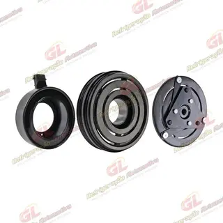 Conjunto de Embreagem do Compressor Delphi/Mahle RC.600.108 Volkswagen Fox / Gol G5 - 12 Volts Polia 3pk 114mm