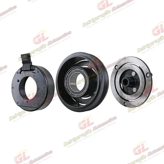 Conjunto de Embreagem do Compressor Delphi/Mahle RC.600.108 Volkswagen Fox / Gol G5 - 12 Volts Polia 3pk 114mm — foto 2