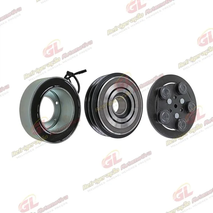 Conjunto de Embreagem do Compressor RI.600.460 Seltec/ Zexel TM31HD 12 Volts Polia 2A 157mm