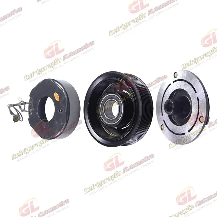 Conjunto de Embreagem do Compressor RC.600.050 10PA15 / 6P148 12 Volts Polia 8pk 126mm