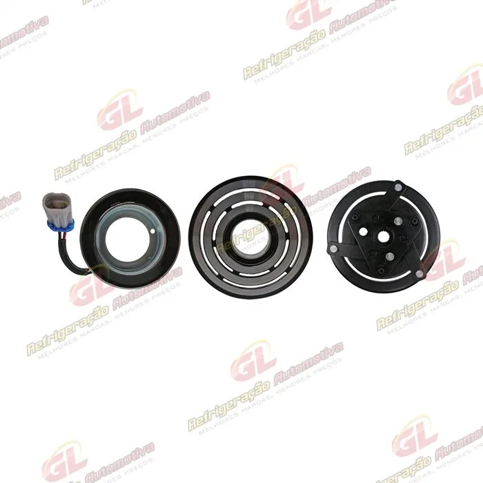Conjunto de Embreagem do Compressor Original Scroll Chevrolet Prisma 2013 Até 2019 / Spin/Onix 2013> / Cobalt 2012> - 12 Volts Polia 5pk 103mm — foto 2