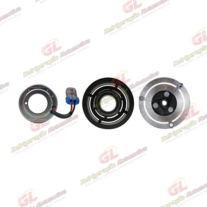 Conjunto de Embreagem do Compressor Original Scroll Chevrolet Prisma 2013 Até 2019 / Spin/Onix 2013> / Cobalt 2012> - 12 Volts Polia 5pk 103mm — foto 3