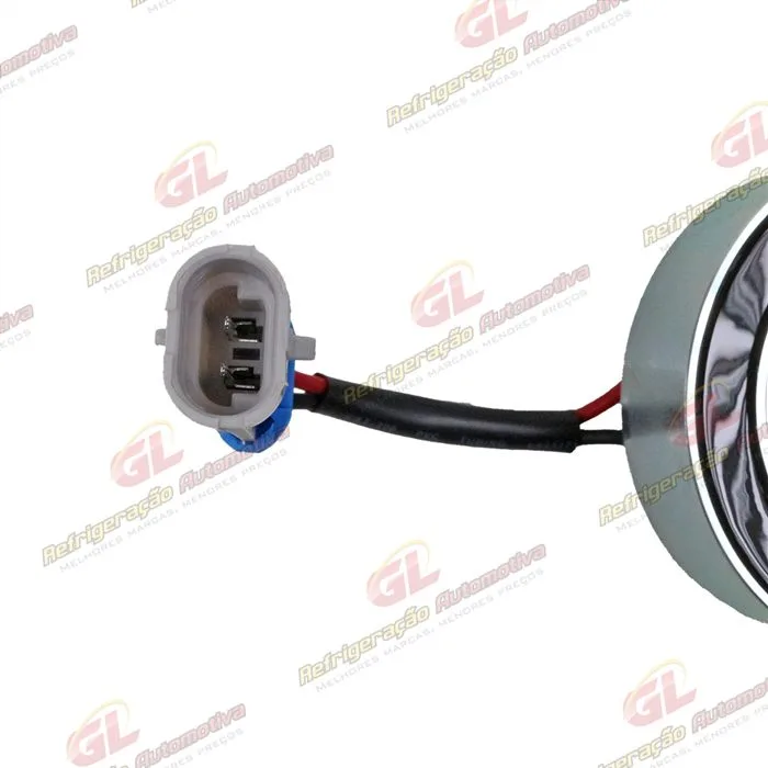 Conjunto de Embreagem do Compressor Original Scroll Chevrolet Prisma 2013 Até 2019 / Spin/Onix 2013> / Cobalt 2012> - 12 Volts Polia 5pk 103mm — foto 4