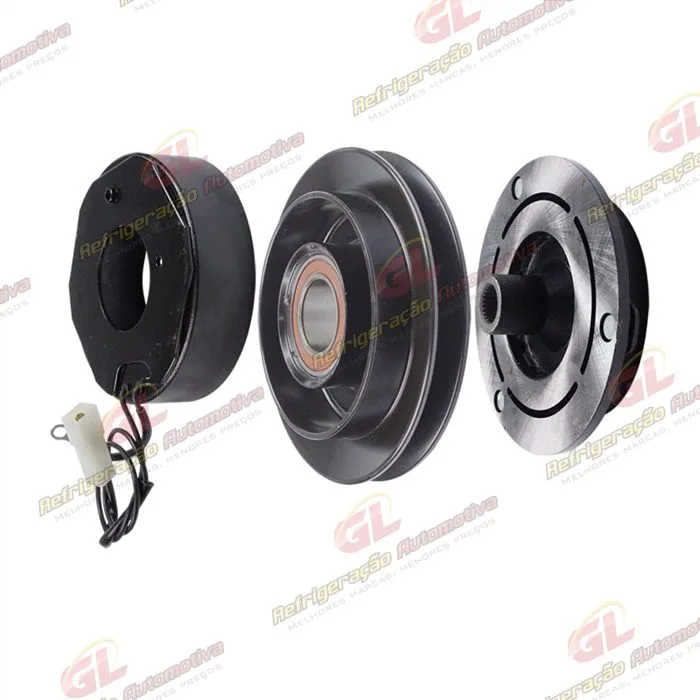 Conjunto de Embreagem do Compressor 10PA15 RC.600.050 - 12 Volts Polia Canal 1A 133mm — foto 2
