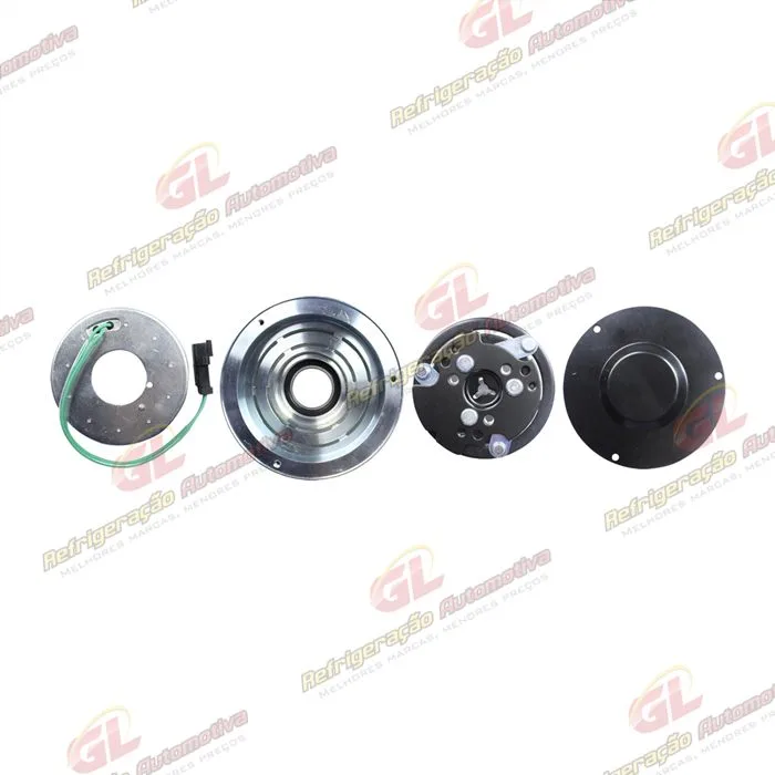 Conjunto de Embreagem do Compressor Sanden RC.600.152 / RC.600.116 Máquina Case - 24 Volts Polia 8pk 153mm — foto 2