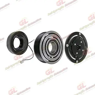 Conjunto de Embreagem do Compressor Denso 10P15 Mitsubishi L200 Triton / Outlander Flex RC.600.190 / RC.600.191 - 12 Volts Polia 8pk 120mm
