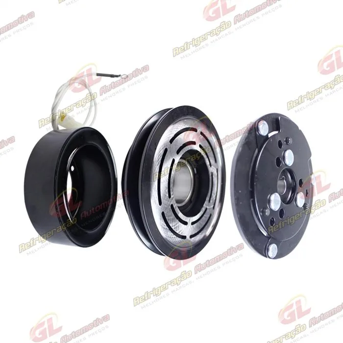 Conjunto de Embreagem do Compressor RC.600.200 5H14/ 6P148 - 12 Volts Polia Canal 1A 142mm