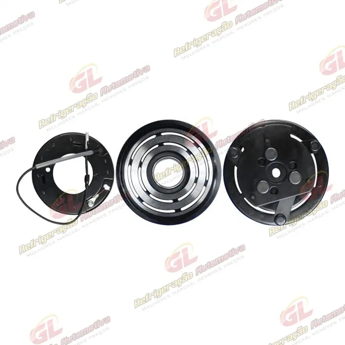 Conjunto de Embreagem do Compressor RC.600.189 7H15 Máquina New Holland - 12 Volts Polia 10pk 120mm — foto 3