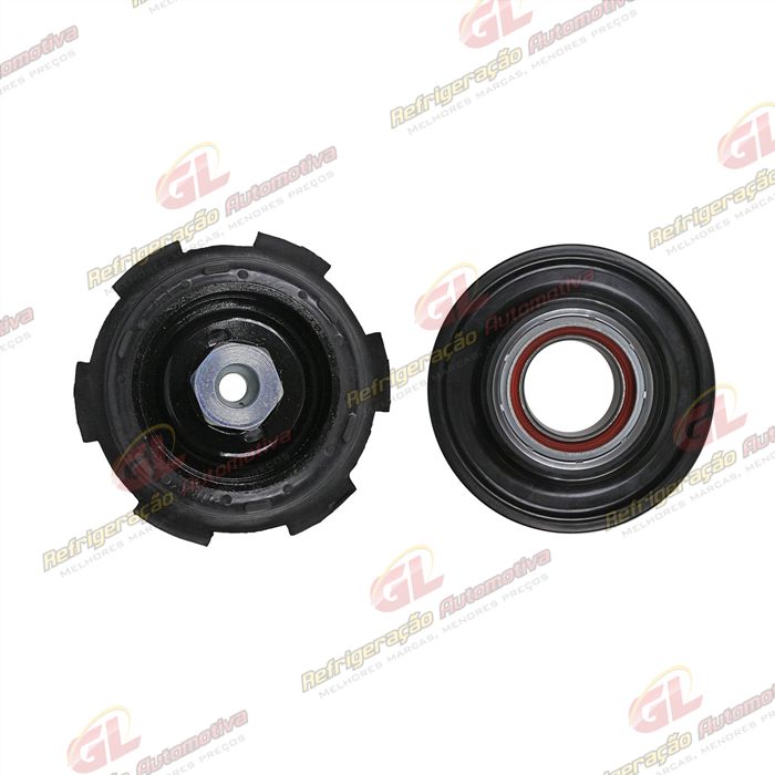 Conjunto de Embreagem do Compressor Denso Volkswagen Amarok Diesel - 12 Volts Polia 6pk 100mm