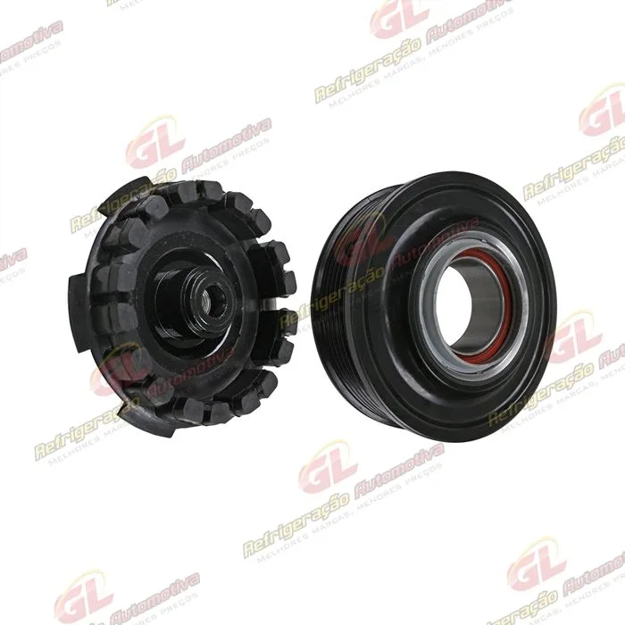 Conjunto de Embreagem do Compressor Denso Volkswagen Amarok Diesel - 12 Volts Polia 6pk 100mm — foto 4