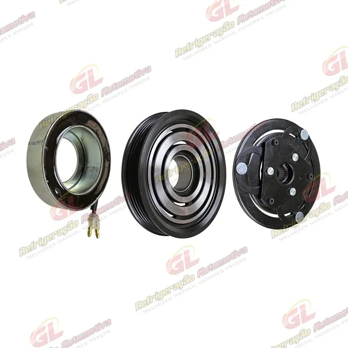 Conjunto de Embreagem do Compressor Calsonic Fiat Uno / Palio / Novo Uno 12 Volts Polia 5pk 119mm