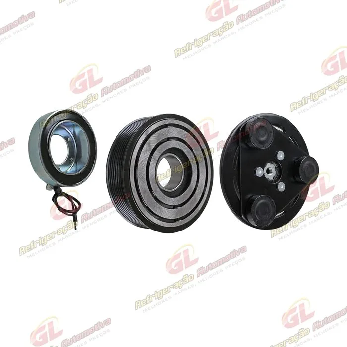 Conjunto de Embreagem do Compressor Seltec TM08/ TM13/ TM15/ TM16 - 12 Volts Polia 8pk 119mm