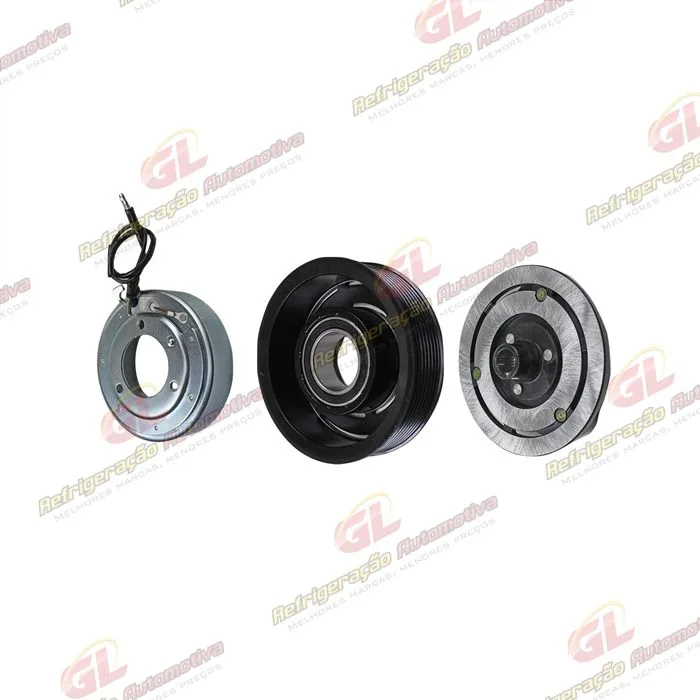 Conjunto de Embreagem do Compressor Seltec TM08/ TM13/ TM15/ TM16 - 12 Volts Polia 8pk 119mm — foto 2