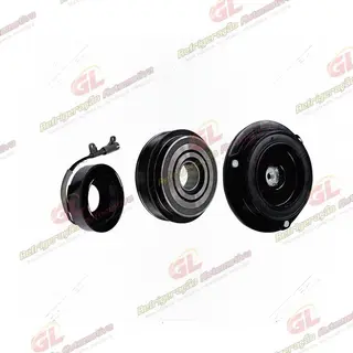 Conjunto de Embreagem do Compressor Denso RC.600.261 7SB16C Mercedes Benz 170SLK / Sprinter 12 Volts Polia 6pk 124mm