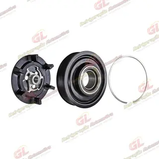 Conjunto de Embreagem do Compressor Denso 6SEU12C ND2 6QO820803D Volkswagen Polo Novo do Compressor RC.600.361 - 12 Volts Polia 6pk 115mm